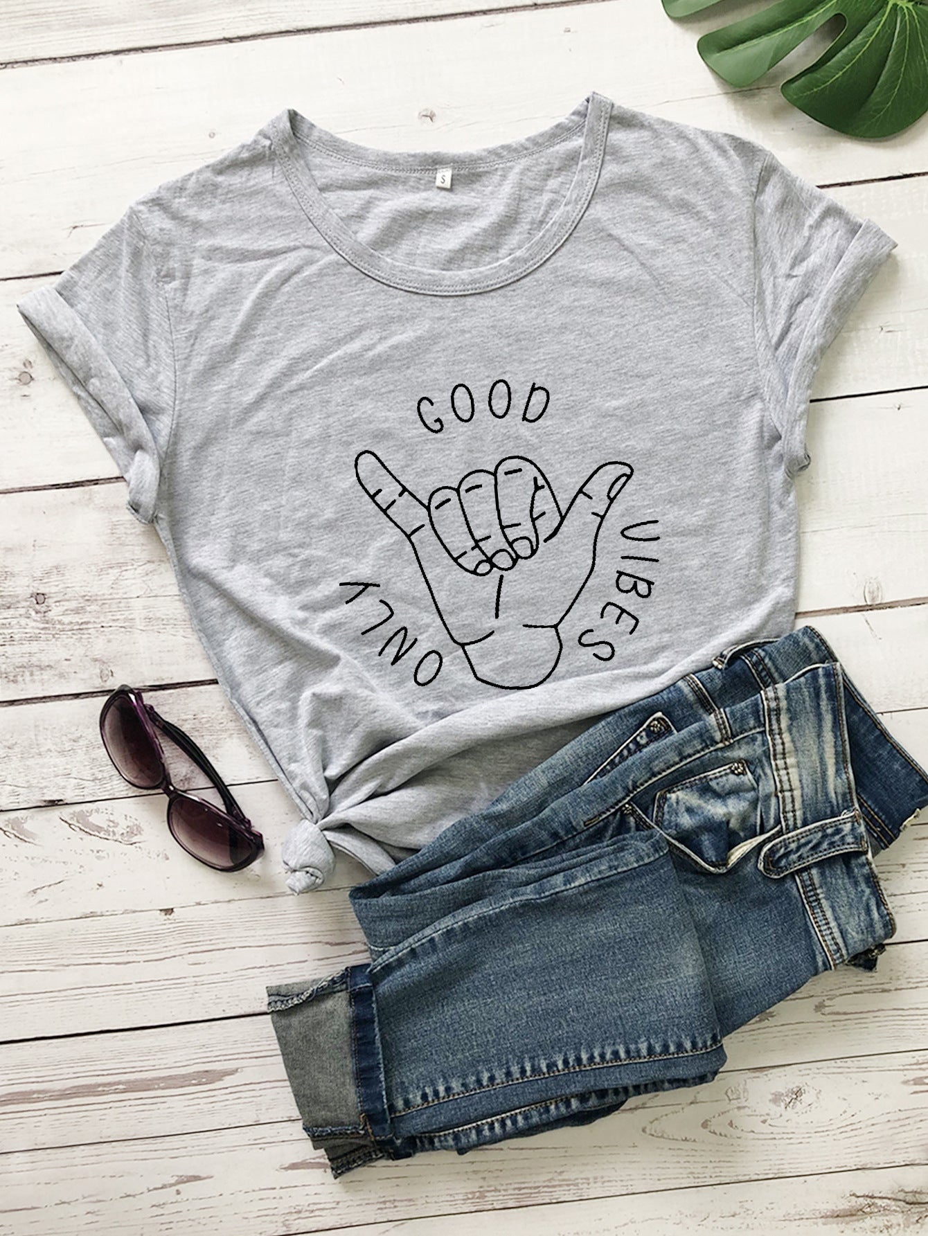 American Alphabet Street Casual T Sleeve